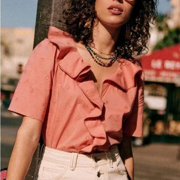 Sezane Irène Blouse - Picture 1 of 7